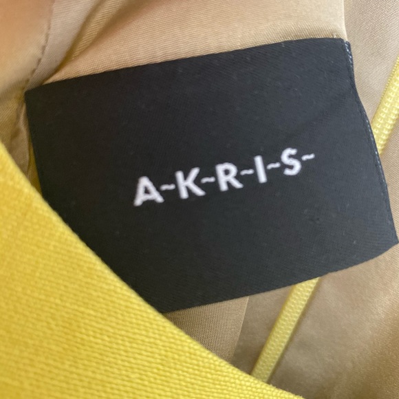 Akris Silk Sleeveless Colorblock Dress 10 - Picture 3 of 8